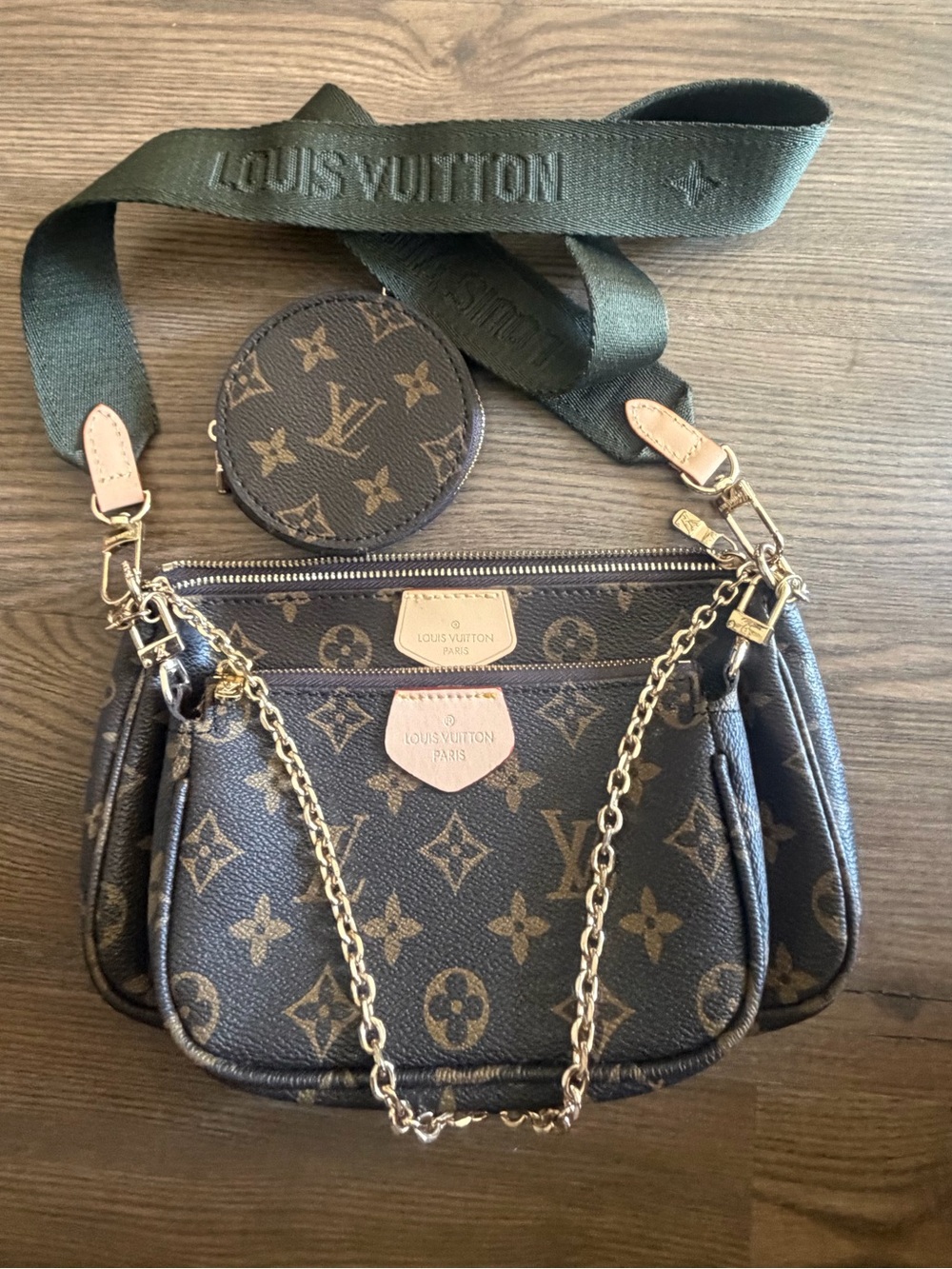 Inspired Monogram Multi-Pochette